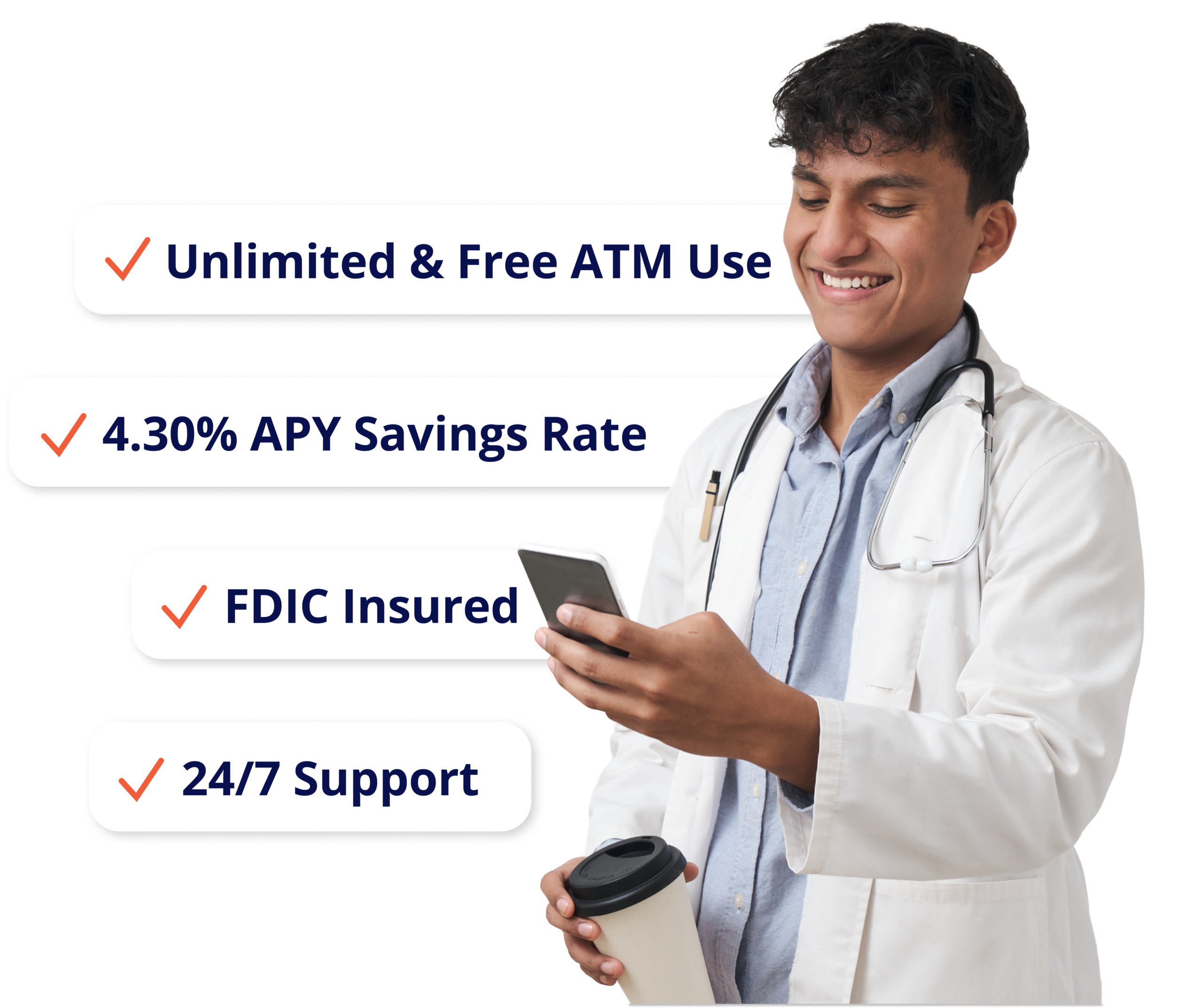 High-Yield Savings Account - 4.30%